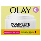 Olay Essentials Complete Care Moisturiser Night Cream   50ml