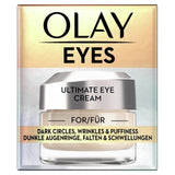 Olay Eyes Ultimate Eye Cream with Niacinamide for Dark Circles Wrinkles   15ml