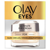 Olay Eyes Ultimate Eye Cream with Niacinamide for Dark Circles Wrinkles   15ml