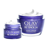 Olay Retinol Night Facial Moisturiser &amp;amp; Retinol Night Eye Moisturiser Bundle