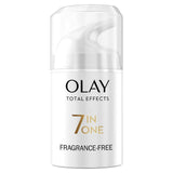 Olay Total Effects Anti-Ageing 7-in-1 Fragrance Free Moisturiser   37ml