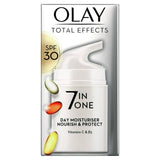 Olay Total Effects SPF 30, 7 in 1 Anti-Ageing Moisturiser 50 ml