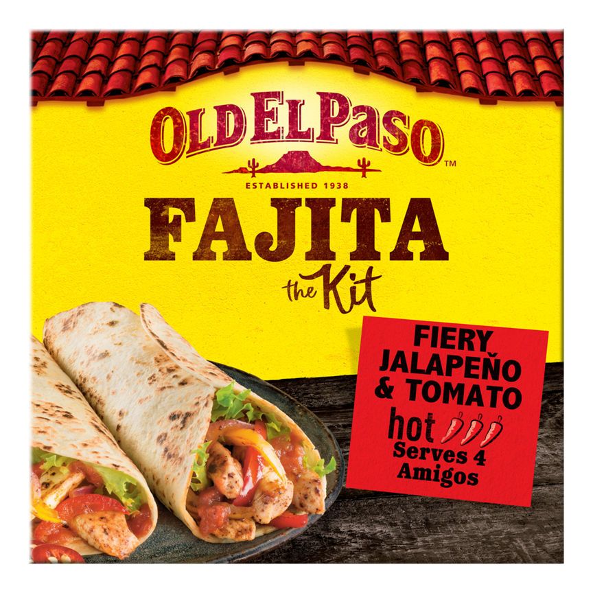 Old El Paso Mexican Fiery Jalapeno &amp;amp; Tomato Fajita Kit