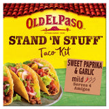 Old El Paso Mexican Stand 'N' Stuff Garlic &amp;amp; Paprika Taco Kit 312g