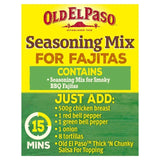 Old El Paso Smoky BBQ Fajita Seasoning Mix   35g