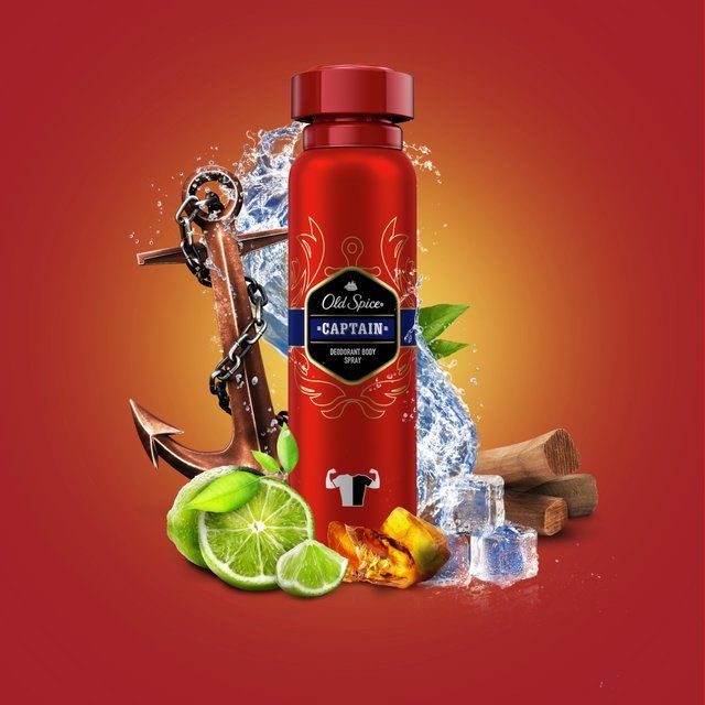 Old Spice Deodorant Spray Captain   150ml