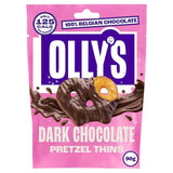 Olly's Pretzel Thins - Dark Chocolate   90g