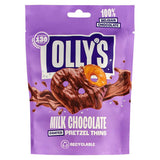 Olly's Pretzel Thins - Salted Milk Chocolate - 10 x 90g