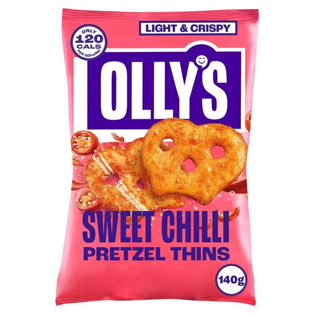 Olly's Pretzel Thins - Sweet Chilli   140g