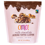 OMG! Milk Chocolate Almond Toffee Clusters, 680g