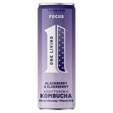 One Living Focus Blackberry &amp;amp; Elderberry Adaptogenic Kombucha 250ml