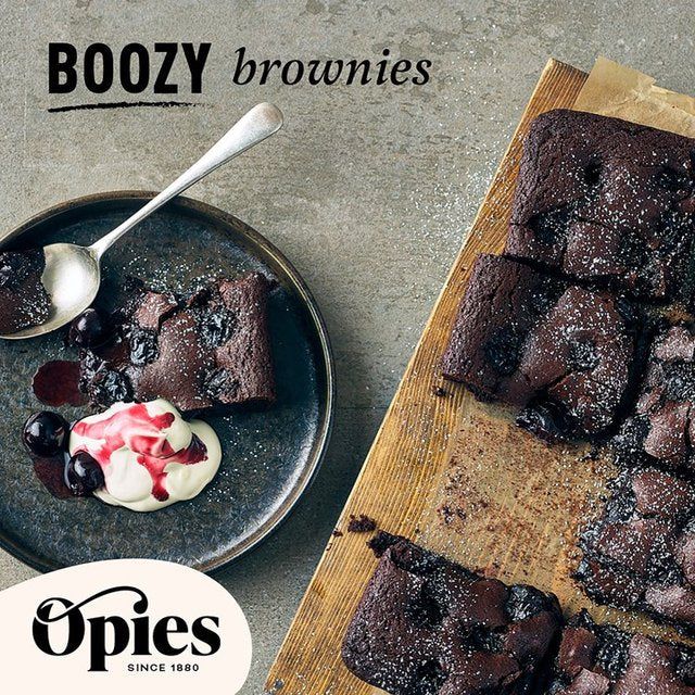 Opies Black Cherries &amp;amp; Kirsch   370g