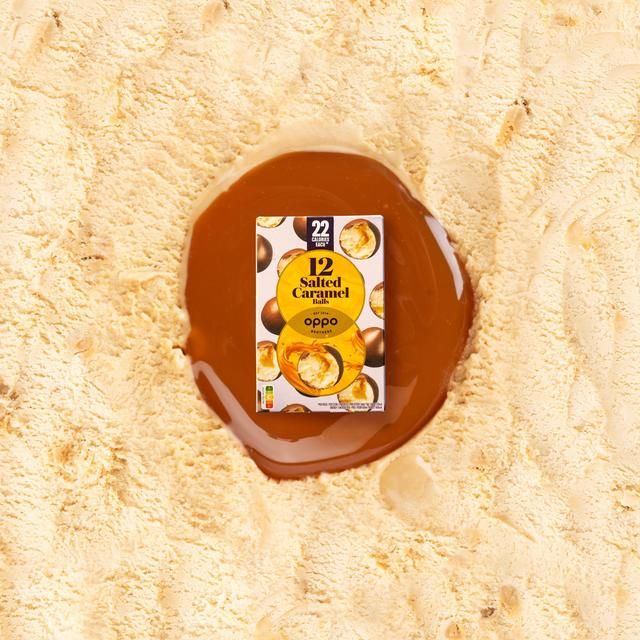 Oppo Brothers Salted Caramel Ice Cream Balls   12 x 14ml