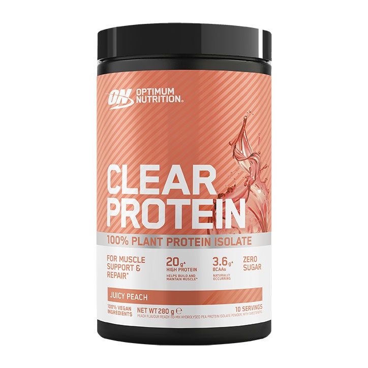Optimum Nutrition Clear Plant Protein Isolate Peach 280g Peach