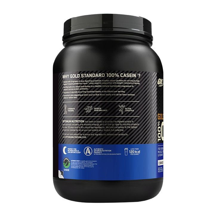 Optimum Nutrition Gold Standard 100% Casein Powder Vanilla 924g
