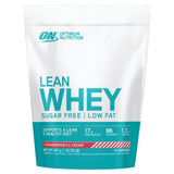 Optimum Nutrition Strawberries &amp;amp; Cream Lean Whey Powder    347g