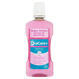 OraCare+ Sensitive Alcohol Free Fluoride Mouthwash 500ml