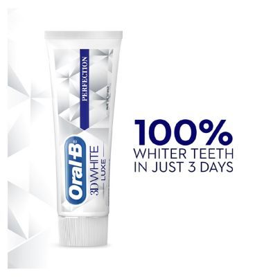 Oral-B 3D White Luxe Perfection 6 Month Toothpaste Bundle