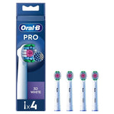 Oral-B 3DWhite Toothbrush Heads   4 per pack