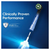 Oral B Crossaction Toothbrush Heads Black   4 per pack