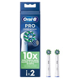 Oral-B CrossAction Toothbrush Heads - White   2 per pack