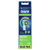 Oral-B CrossAction Toothbrush Heads - White   4 per pack