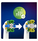 Oral-B FlossAction Toothbrush Head with CleanMaximiser Technology, 4 Pack