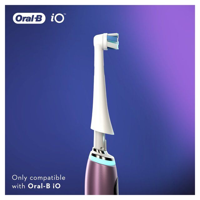 Oral-B iO Ultimate Clean White Electric Toothbrush Heads   4 per pack