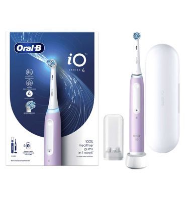 Oral-B iO4  Electric Toothbrush - Lavender - (+Travel case)