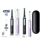 Oral-B iO4 Electric Toothbrushes Black &amp;amp; Lavender - Duo Pack