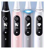 Oral-B iO6 Electric Toothbrush - Black Lava &amp;amp; Pink Sand Duo Pack