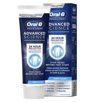 Oral-B ProExpert Advanced Science Deep Clean Toothpaste 75ml