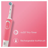 Oral-B Vitality Plus White &amp;amp; Clean Electric Rechargeable Toothbrush