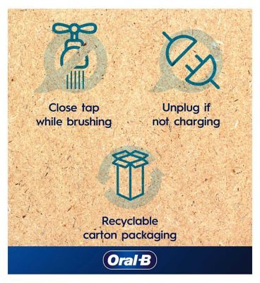 Oral-B Vitality Pro Black &amp;amp; Purple Electric Toothbrushes Duo Pack