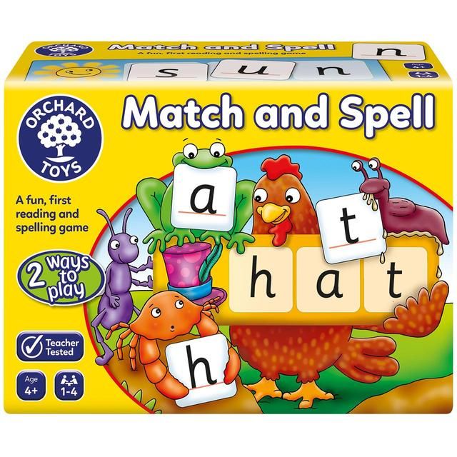 Orchard Toys Match &amp;amp; Spell 4yrs+