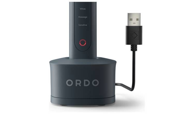 Ordo Sonic+ Toothbrush &amp;amp; Hydro Sonic Water Flosser- Charcoal