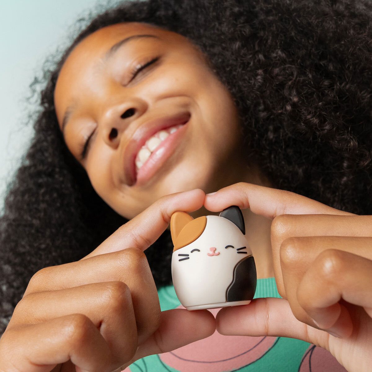 Ordo Squishmallows Cam The Cat Rechargeable Kids Toothbrush &amp;amp; 6 Brush Heads