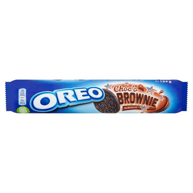 Oreo Brownie Batter Sandwich Biscuits   154g