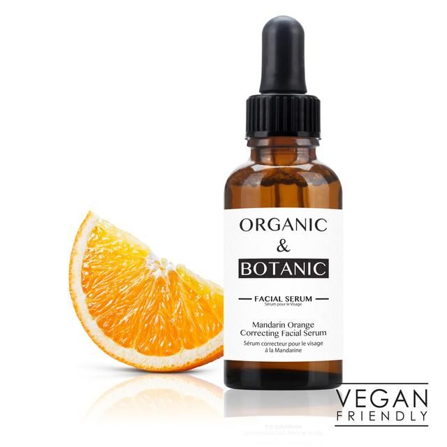 Organic &amp;amp; Botanic Mandarin Orange Correcting Facial Serum    30ml