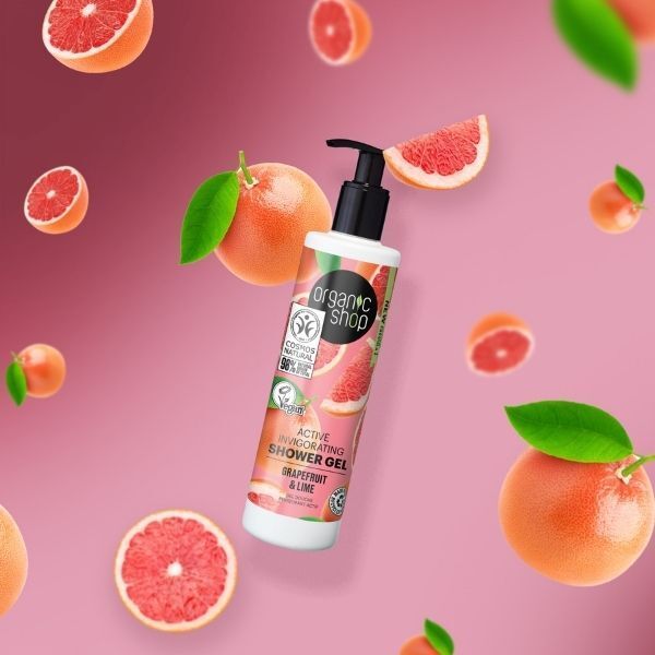 Organic Shop Active Shower Gel Grapefruit &amp;amp; Lime 280ml