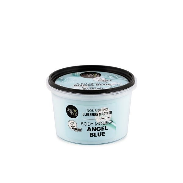 Organic Shop Angel Blue Body Mousse Blueberry &amp;amp; Cotton 250ml