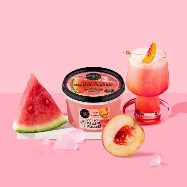 Organic Shop Bellini Please Body Scrub Watermelon &amp;amp; Peach