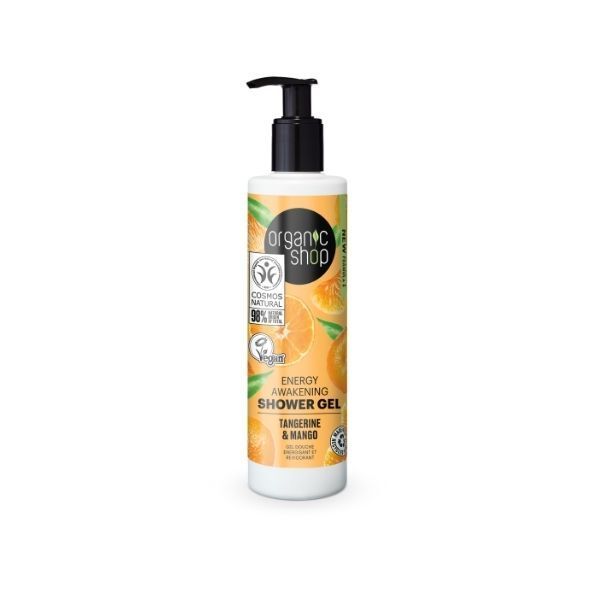 Organic Shop Energy Shower Gel Tangerine &amp;amp; Mango 280ml