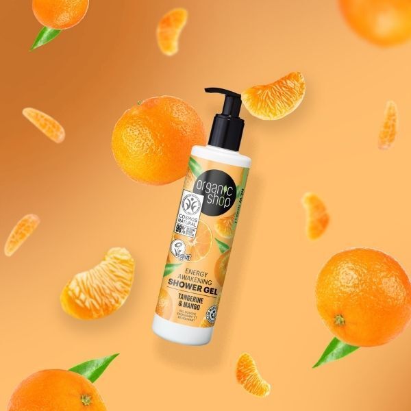 Organic Shop Energy Shower Gel Tangerine &amp;amp; Mango 280ml