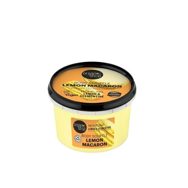 Organic Shop Lemon Macaron Body Souffle Lemon &amp;amp; Clementine
