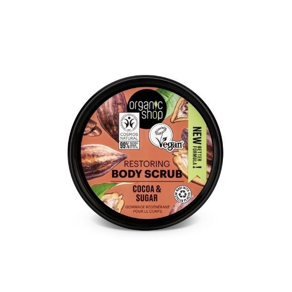 Organic Shop Restoring Body Scrub Cocoa &amp;amp; Sugar 250ml