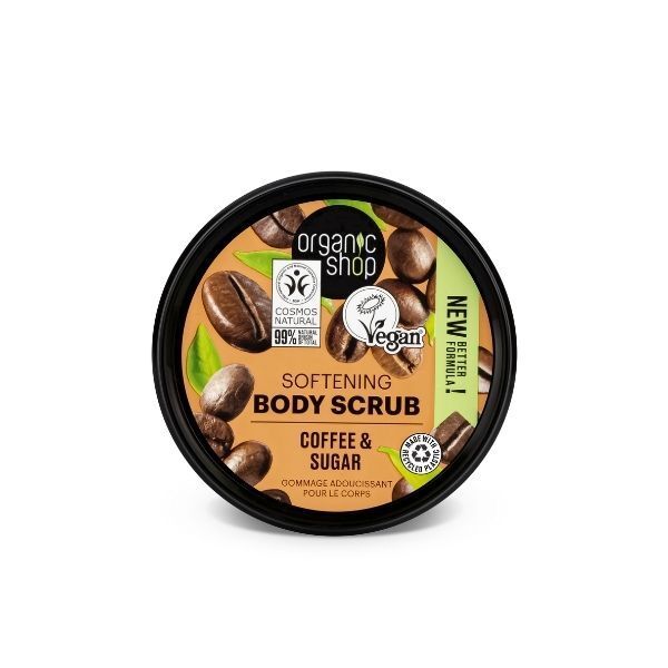 Organic Shop Softening Body Scrub Coffee &amp;amp; Sugar 250ml