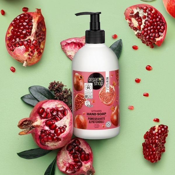 Organic Shop Vitamin Hand Soap Pomegranate &amp;amp; Patchouli 500ml