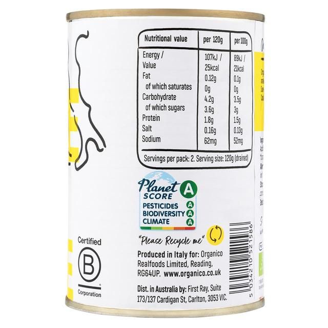 Organico Chopped Tomatoes   400g