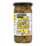 Organico Organic Green Pitted Olives   230g